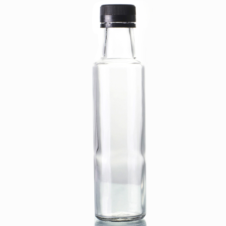 Reic teth Sauce Bottles Glass - 500ml soilleir botal ola Dorica - Ant Glass