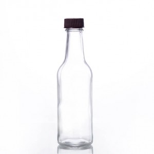 5oz Glass Salad Bottle Woozy Sauce Container