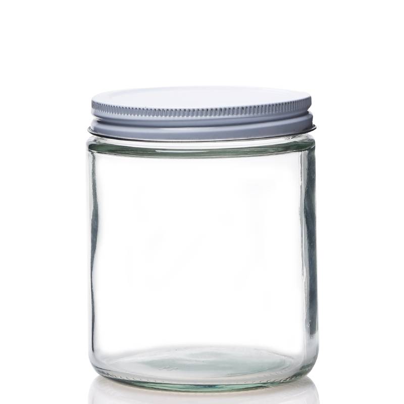 Фабрична дешева скляна банка з кришкою, що загвинчується - 150 мл скляні банки з прямими боками з кременю – Ant Glass