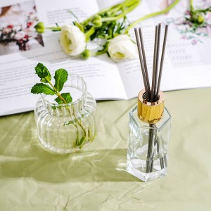 High Quality 100ml Glass Room Air Freshener Reed Diffuser Bottle
