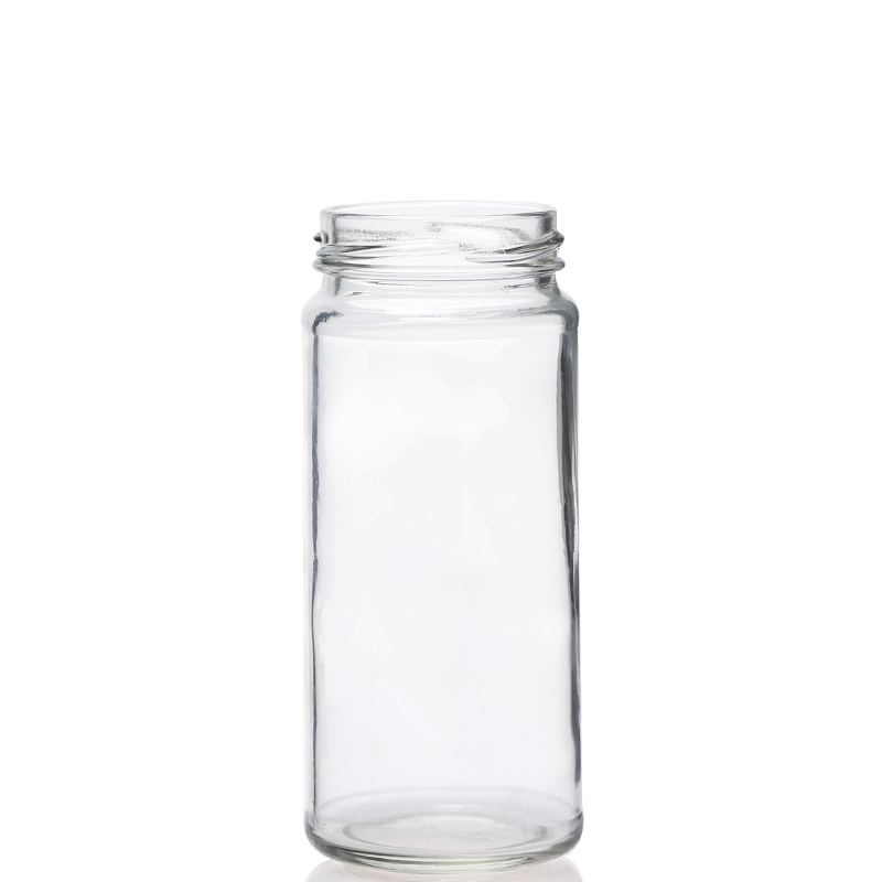 Vrhunski kvadratni stekleni kozarec za shranjevanje - 250 ml visoki stekleni kozarci – Ant Glass