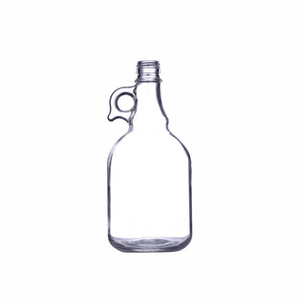 Factory supplied Empty Glass Cooking Oil Bottle - 1L round glass water gallon jugs – Ant Glass