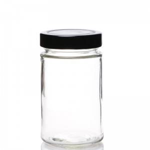 106ml storage glass jar with metal cap