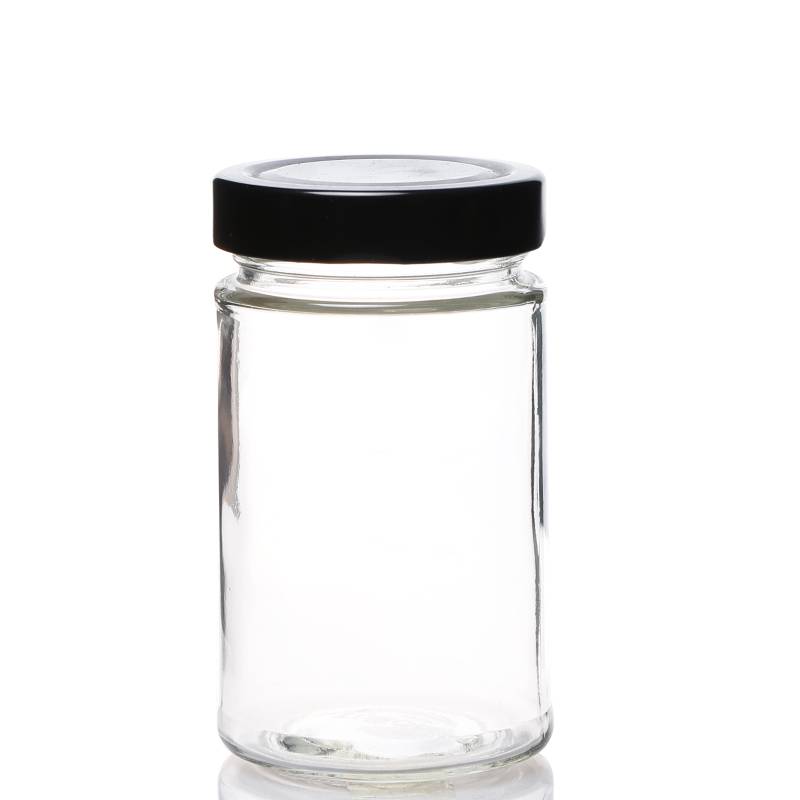OEM / ODM Supplier Chikafu Giredhi Girazi Spice Jar - 106ml yekuchengetera girazi chirongo chine simbi chivharo - Ant Glass