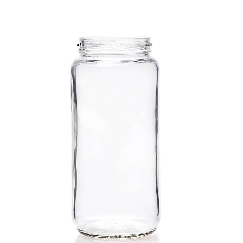 China Supplier Decorative Glass Storage Jars - 720ml Food Grade Canning Jars With Metal Lids  – Ant Glass