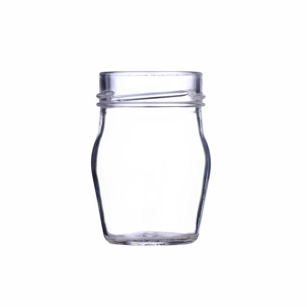 150ml Unique Glass Jam Jars with metal cap