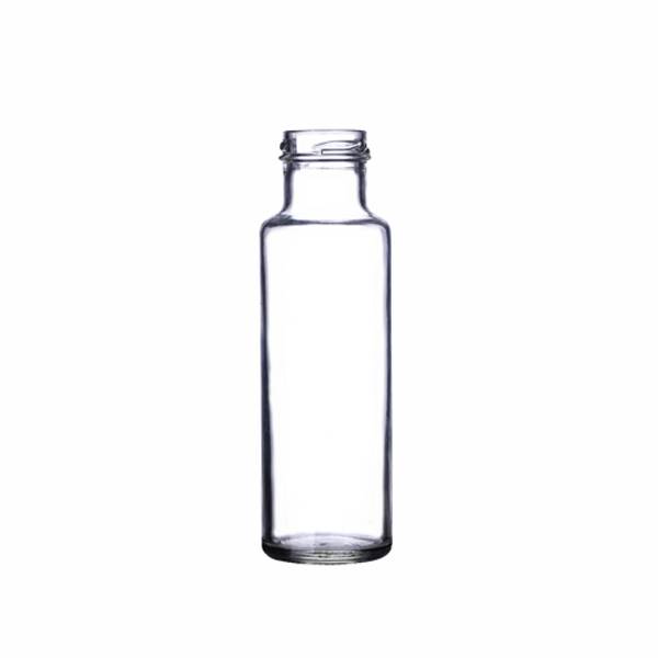 Jeftini cjenik za staklenu bocu za vodu sa silikonskim navlakom - staklena boca za roštilj od 275 ml sa poklopcem na navoj - Ant Glass