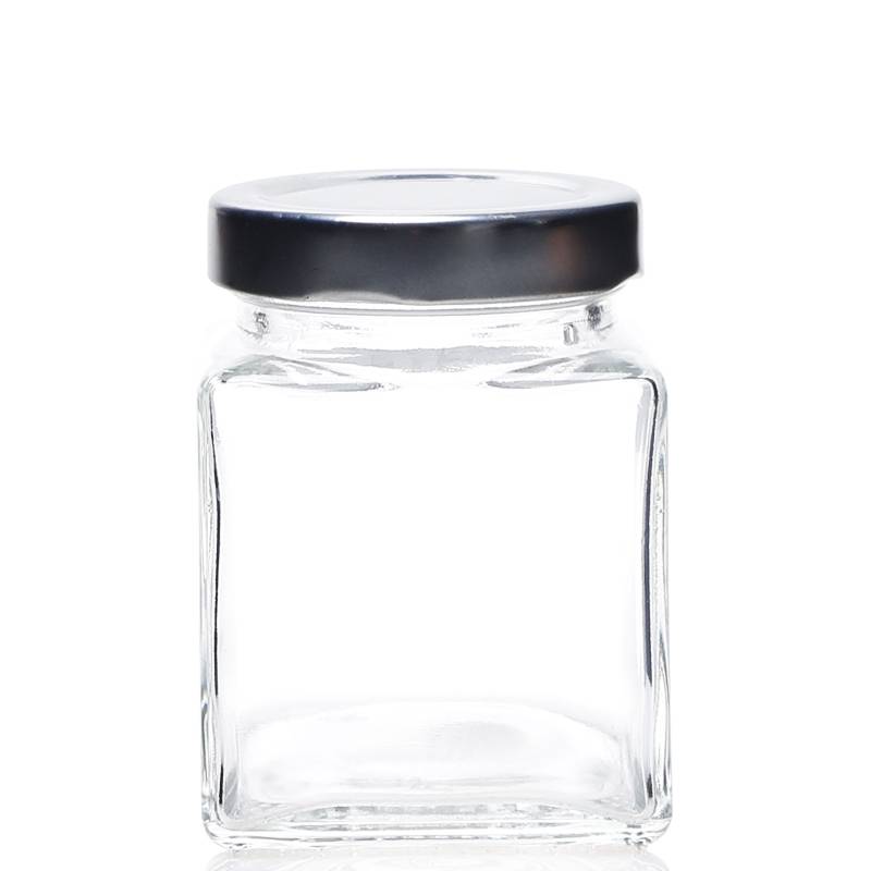 OEM/ODM Factory Ball Mason Jar brez ročaja - 200 ml stekleni kozarci s poševnimi robovi - Ant Glass