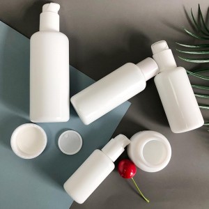 White Luxury 50G Eye Cream Jar Glass Lotion Bottles Set