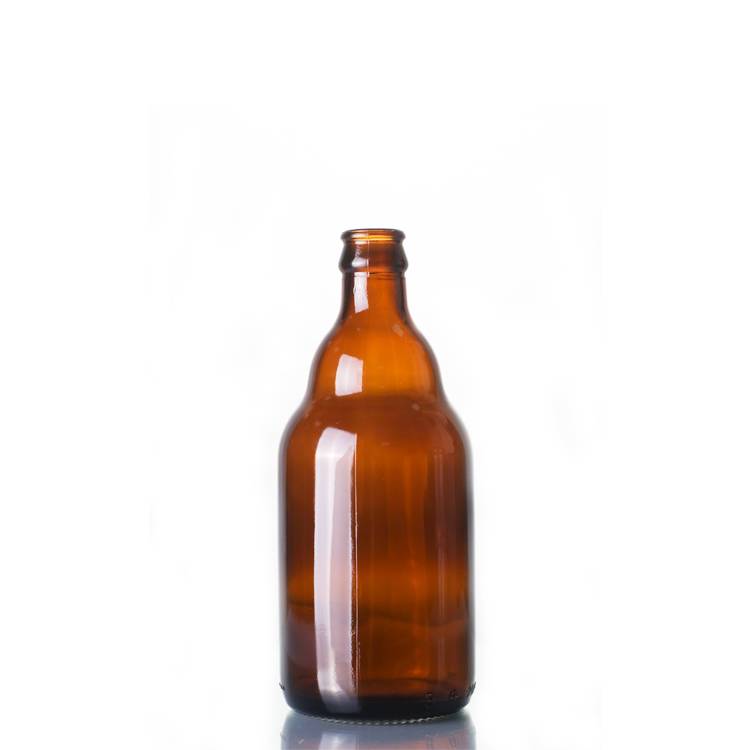 Botella de vodka dorada de proveedor de China - Botellas de cerveza de vidrio vacías de 350 ml - Ant Glass