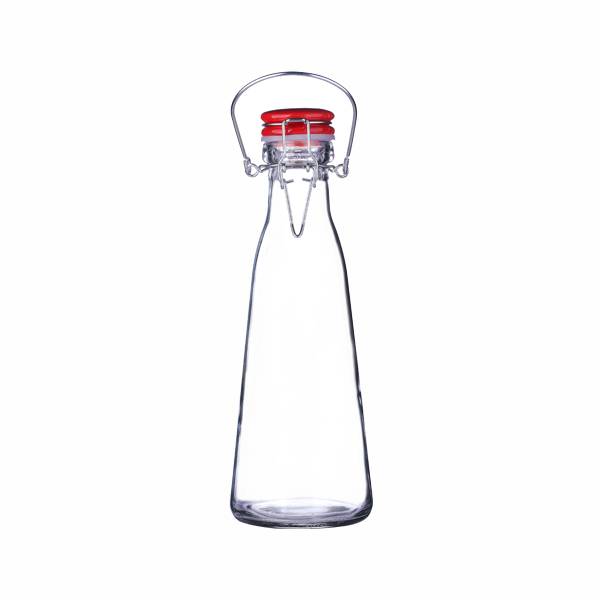1000ml Water Glass Bottle Clip Top