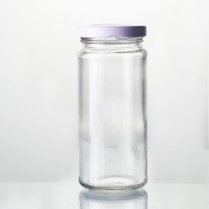 OEM Factory for Glass Jars With Glass Lid - 250ml glass tall jars – Ant Glass