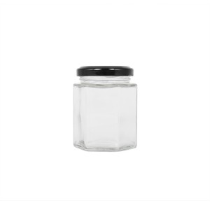 Discountable price Borosilicate Sealed Glass Jar - 1.5oz Honey Bee Hexagon Glass Jars – Ant Glass