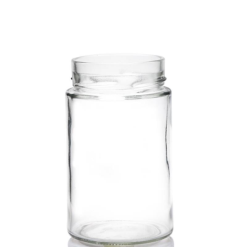Pot d'emmagatzematge de vidre a l'engròs de fàbrica per a mel - Pots d'aliments Ergo de vidre de 314 ml - vidre formiga