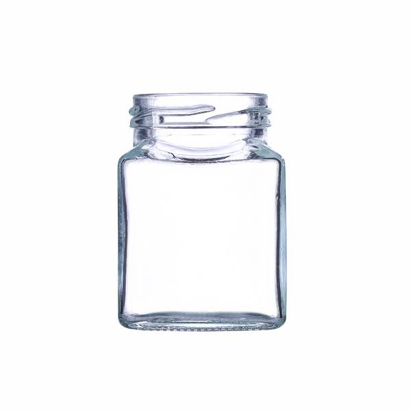 OEM/ODM China Amber Glass Jar - 190ml Square Glass Jar – Ant Glass