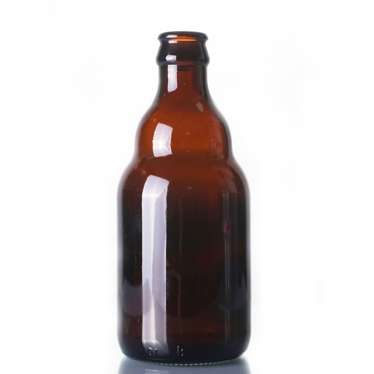 OEM proizvođač Prazna staklena boca za vino - 500 ml jantarna staklena pivska boca - Ant Glass