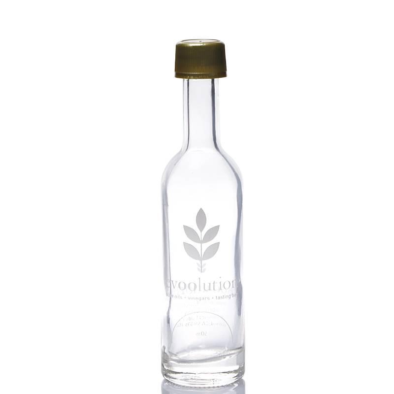 فیکٹری میں گرم فروخت ہونے والی بوتل گلاس پانی - 50 ملی لیٹر گلاس ایریزونا بوتل - چیونٹی گلاس