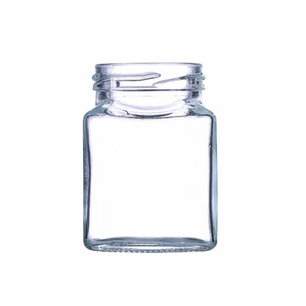 280ml Square Glass Jar