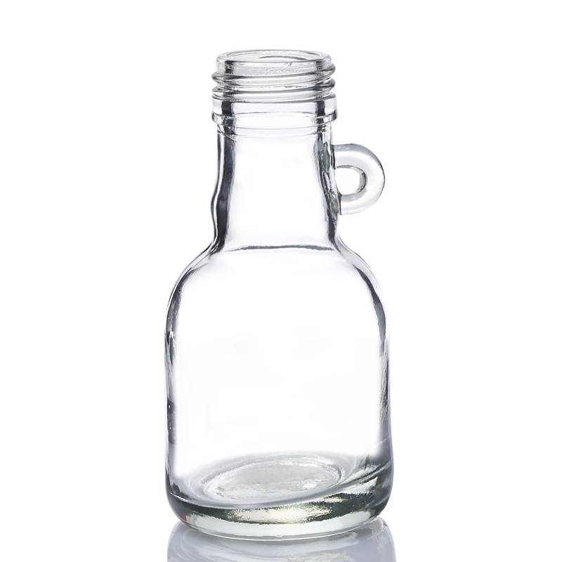 Factory wholesale Hot Sauce Glass Bottle - 100ml round water glass gallon jugs – Ant Glass