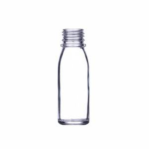 2OZ juice square glass bottle