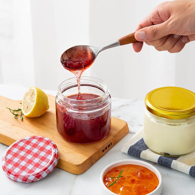 11.5 OZ Lug Cap Glass Salsa Jar for Jam Storing Featured Image