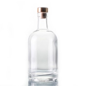 Reasonable price for 750ml Wine Glass Bottle - 750ml Glass Liquor Nordic Bottle with Bar Top – Ant Glass