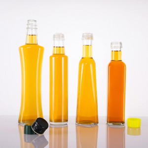 Virtuves 270 ml cepamās eļļas etiķa stikla pudele
