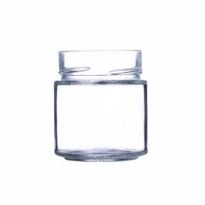 257ml clear storage glass ergo jar