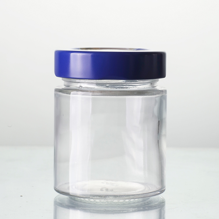 Super najnižja cena Mason Jar s pokrovom - 151 ml ravni stranski stekleni kozarci za hrano - Ant Glass