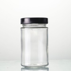 Hot sale Glass Jar With Bamboo Lid - 106ml storage glass jar with metal cap – Ant Glass