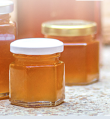 Noter i daglig brug af honningglasflasker