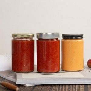375ml Ergo Glass Chilli Sauce Jar for Ketchup