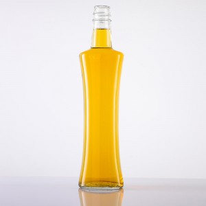 Garrafa de vidro de vinagre de óleo de cozinha 270ml