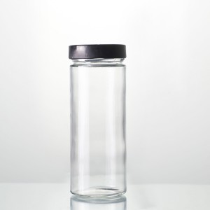 OEM Factory for Glass Storage Jar With Pp Lid - 610ml Food Grade Round Packaging Bottle Honey Jar Glass With Lid  – Ant Glass