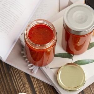 375ml Ergo Glass Chilli Sauce Jar for Ketchup