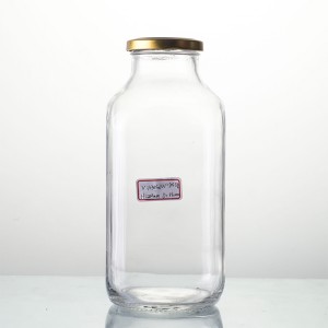 Hot sale Factory Glass Bottle Milk - 500ML glass beverage square bottle – Ant Glass