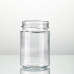 106ml storage glass jar with metal cap