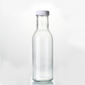 New Arrival China Coffee Bottles Glass - 8OZ ringneck BBQ sauce bottle  – Ant Glass