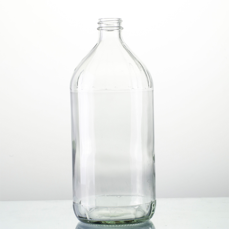 उच्च गुणवत्ता वाली ग्लास पानी की बोतल - 32OZ ग्लास सिरका बोतल - एंट ग्लास