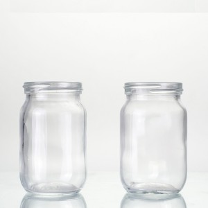 Newly Arrival Glass Storage Jar With Lids - 250ml Straight Side Round Honey Glass Jar  – Ant Glass