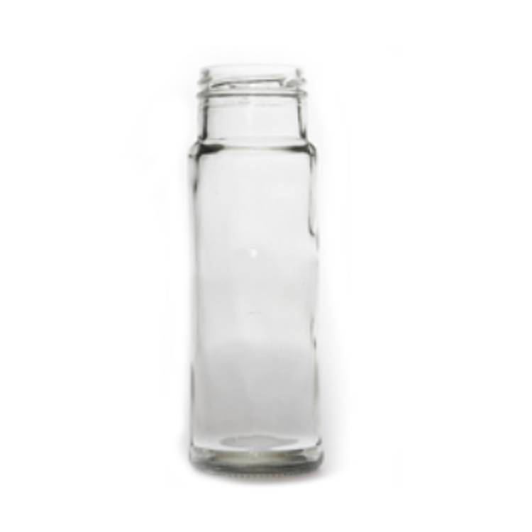 Wholesale Dilè nan kouvèti metal pou Mason Jar - 250ml Flint Glass Tower sòs cho Bokal 48mm Twist Fini - Ant Glass