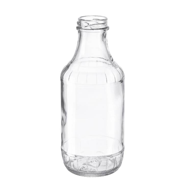 Wopanga 6pcs Glass Milk Bottle Set - 16oz Clear Glass Decanter Bottle yokhala ndi 38mm lug finish – Ant Glass