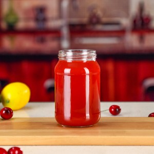 TW Lug Lid Ħġieġ li jista 'jerġa' jintuża Mayo Jar Hot Sauce Kontenitur