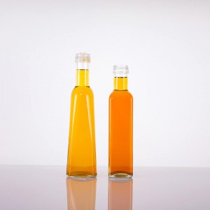 270ml Trapezoid Cooking Oil Glass Bottle
