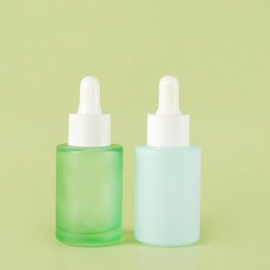 Szklane butelki z kroplomierzem o pojemności 1 uncji z kolorowym nadrukiem