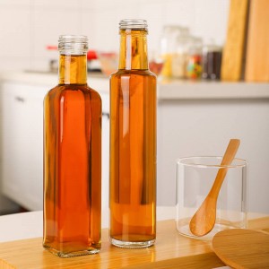 270ml Slender Tall Olive Oil Dorica Glass Bottle