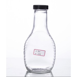 Factory Promotional Glass Milk Bottle For Kitchen - 8OZ salad banjo dressing bottle – Ant Glass