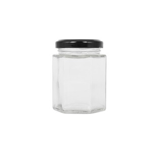 Leading Manufacturer for Weck Glass Jar - 3.75OZ Hexagon Jar Glass For Honey – Ant Glass