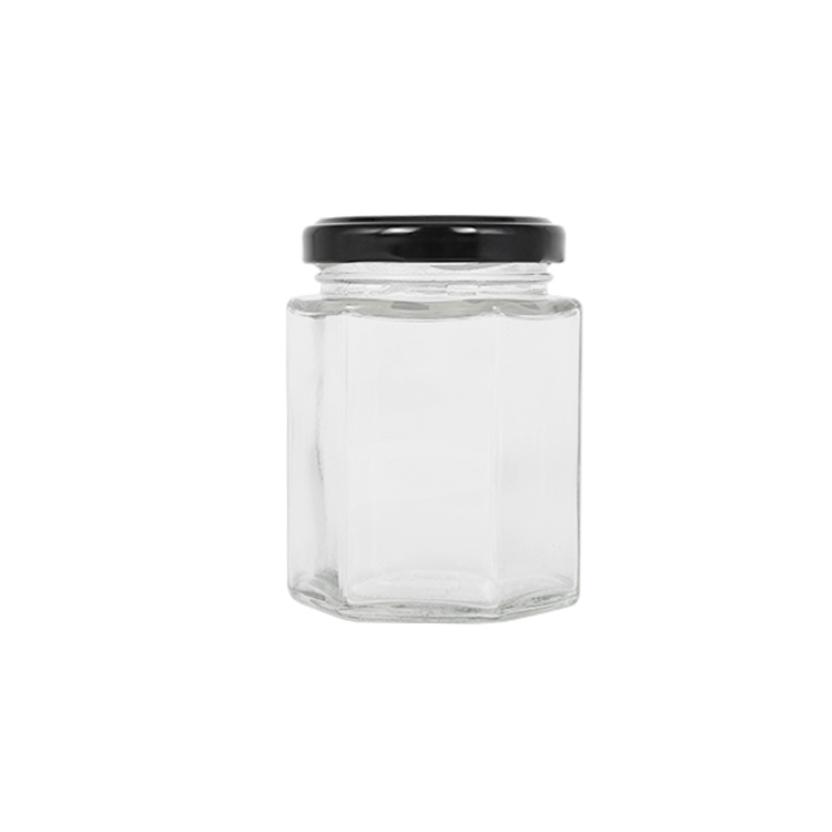 2019 Yemhando yepamusoro Bear Glass Jar - 3.75OZ Hexagon Jar Girazi Reuchi – Ant Glass