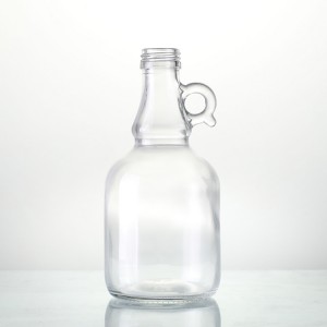 Special Price for Frosted Glass Beverage Bottles - 500ml clear glass gallone jugs – Ant Glass